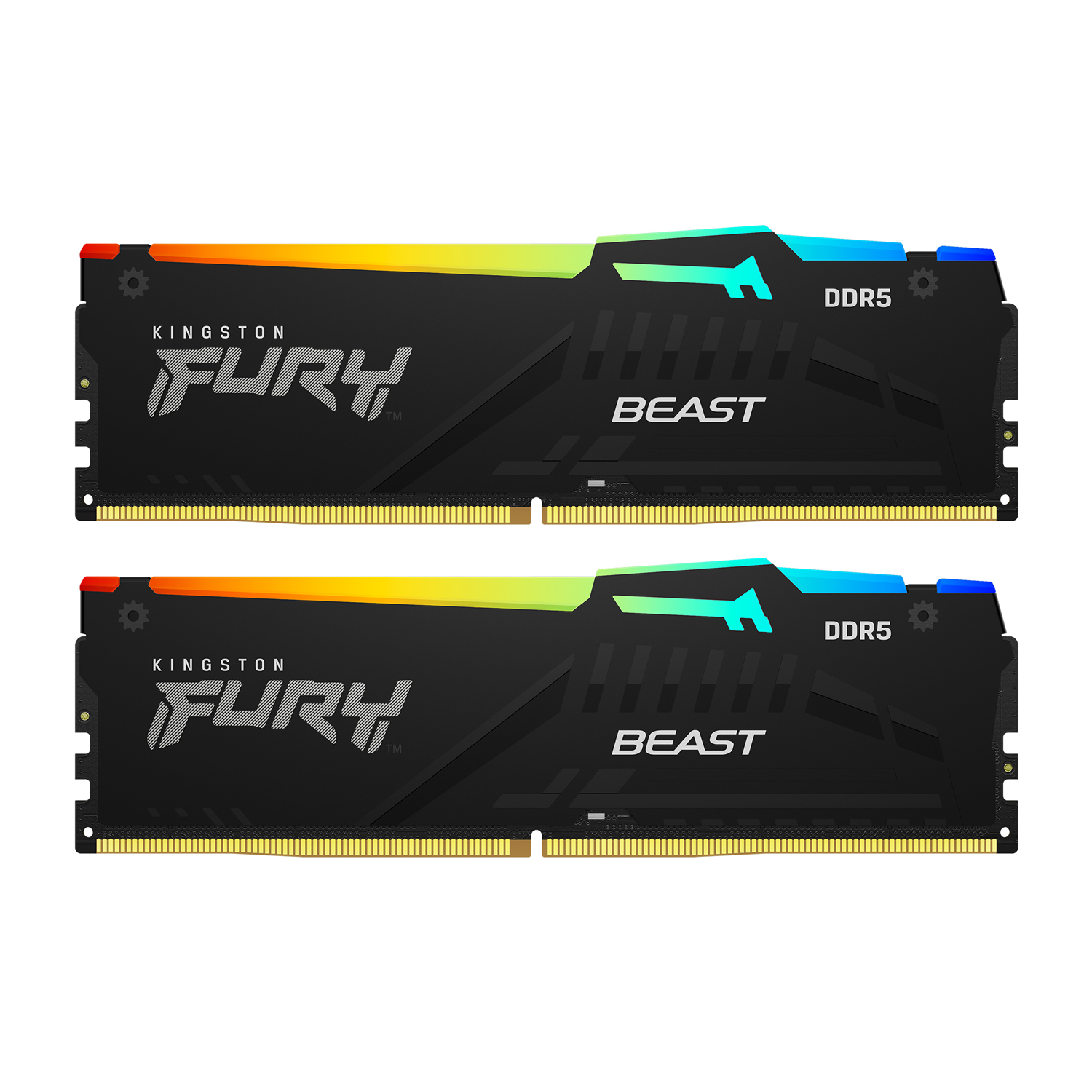 Kingston FURY Beast  RGB 32Go (2x16 ) 5600 DDR5 Noir - image 3