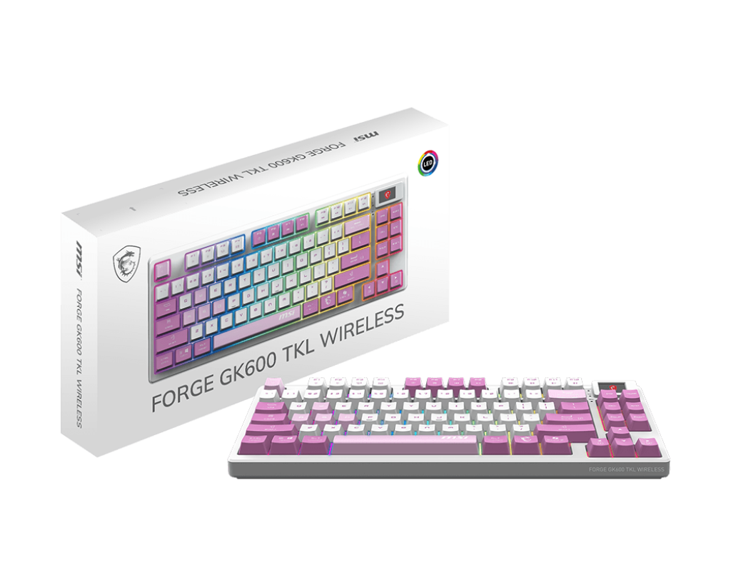 MSI FORGE GK600 TKL W VIOLET FR - image 4