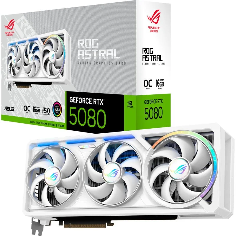 ASUS ROG ASTRAL-RTX5080-O16G-WHITE - image 1