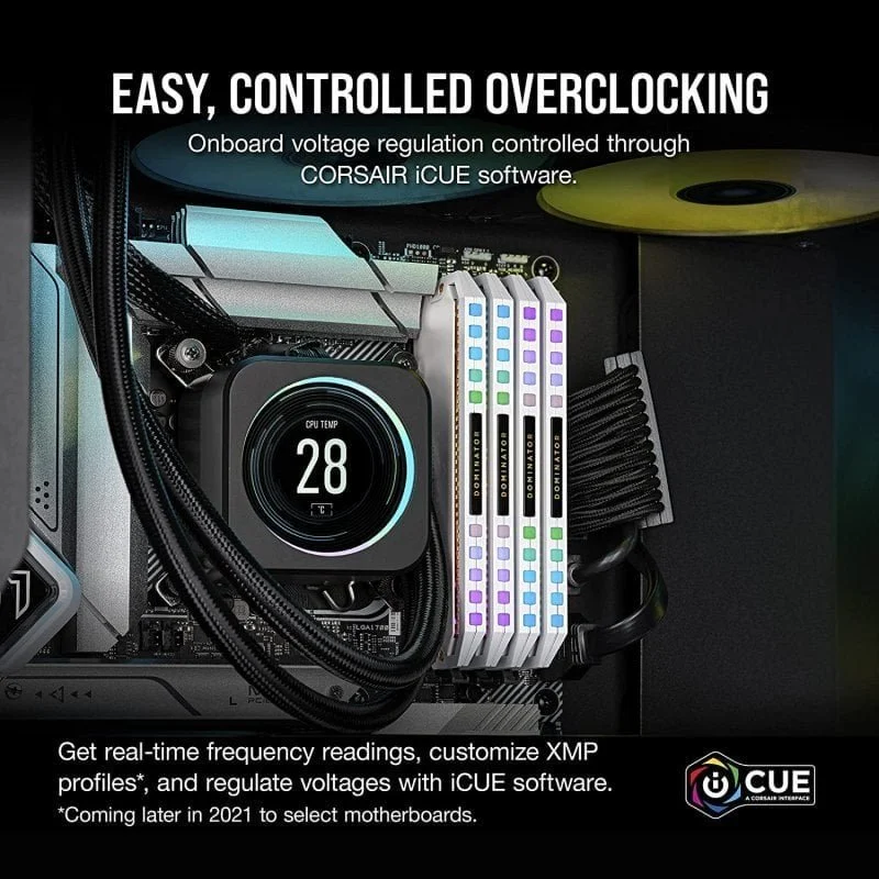 Corsair Dominator Platinum RGB DDR5 32Go (2x16Go) 6200MHz  - image 4
