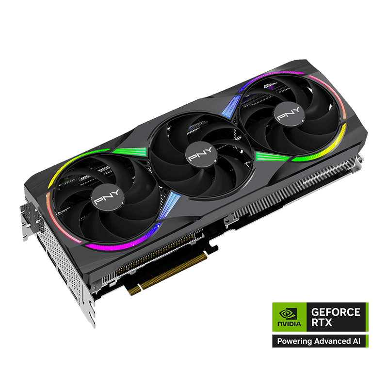 PNY GeForce RTX 5080 16GB ARGB Overclocked Triple Fan - image 3
