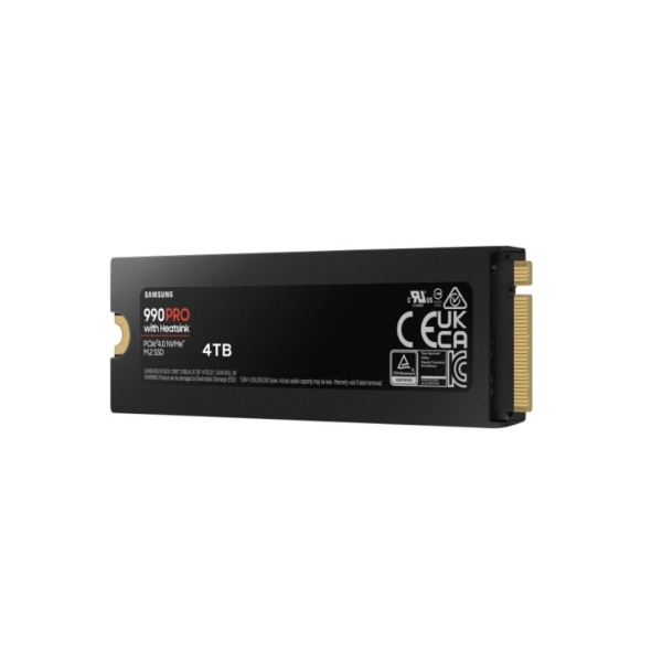 SAMSUNG SERIE 990 PRO + dissipateur M.2 4To 2280 PCIe 4.0 - image 3