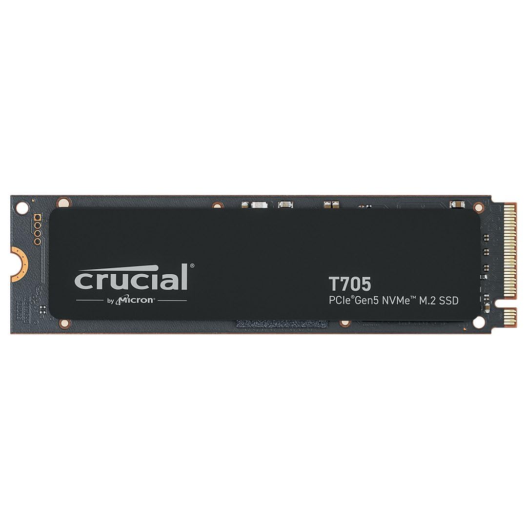CRUCIAL T705 SSD Gen5 NVMe M.2 1T