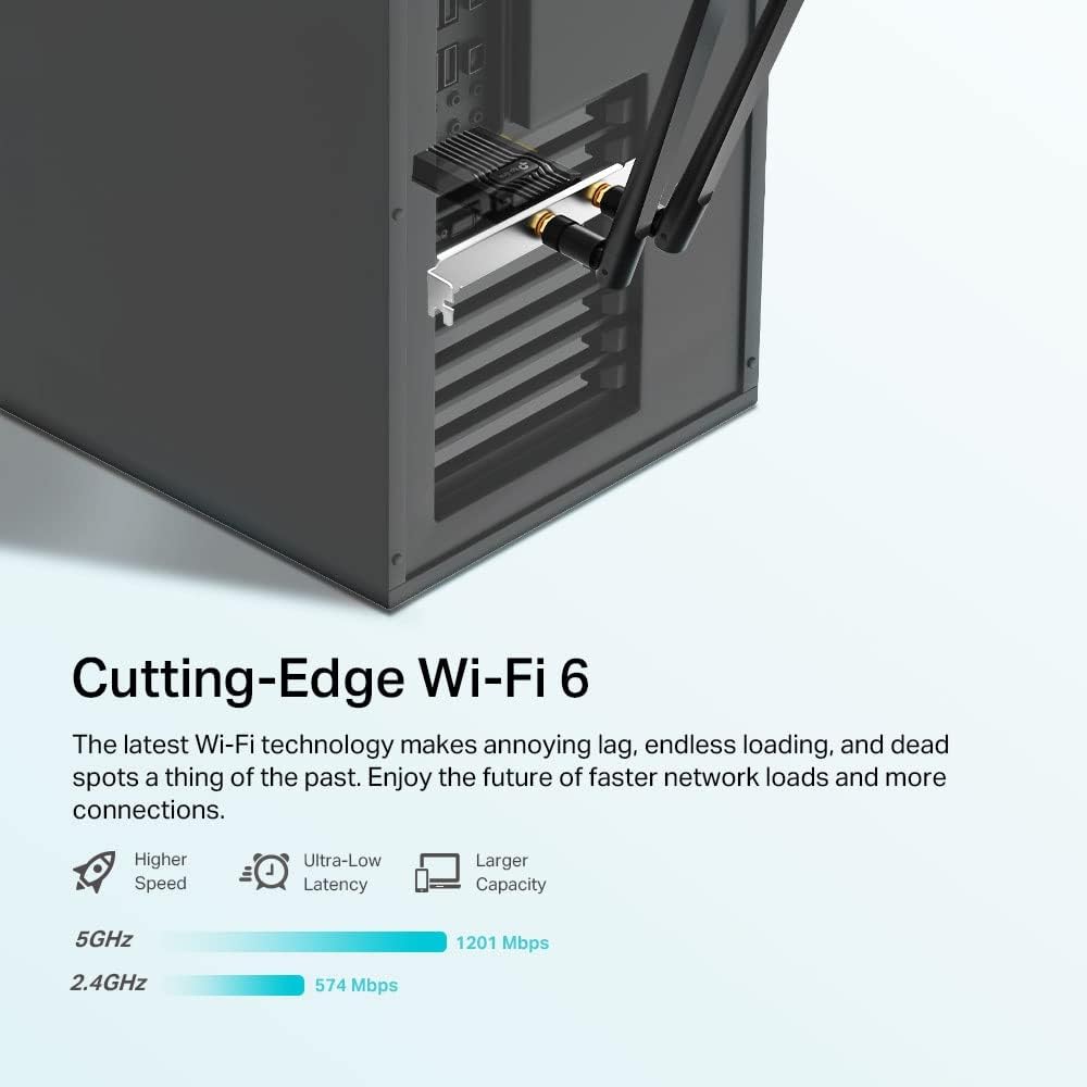 TP-Link Archer TX20E, AX1800 Wi-Fi 6 avec Bluetooth 5.2 - image 4