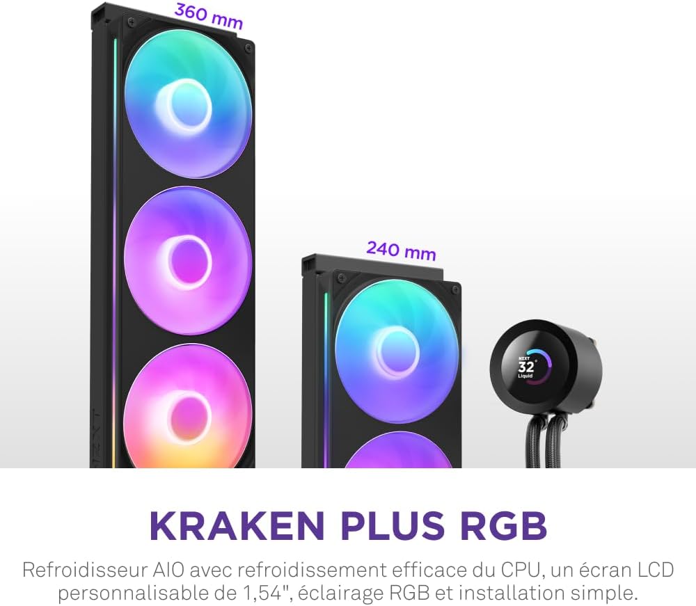 NZXT Kraken Elite 240 V2 RGB Black - image 3