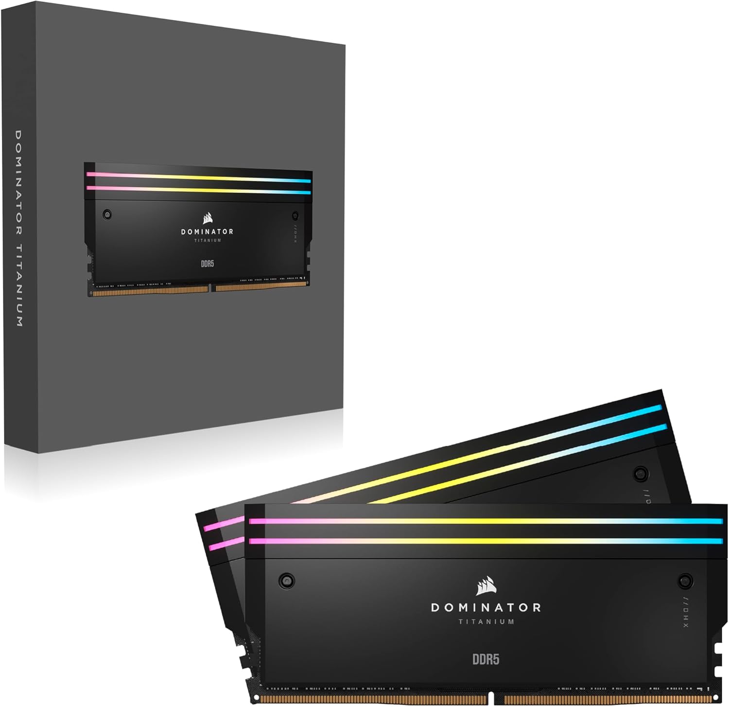 Corsair Dominator Titanium 64 Go 2 x 32 Go DDR5 6600 MHz - image 4