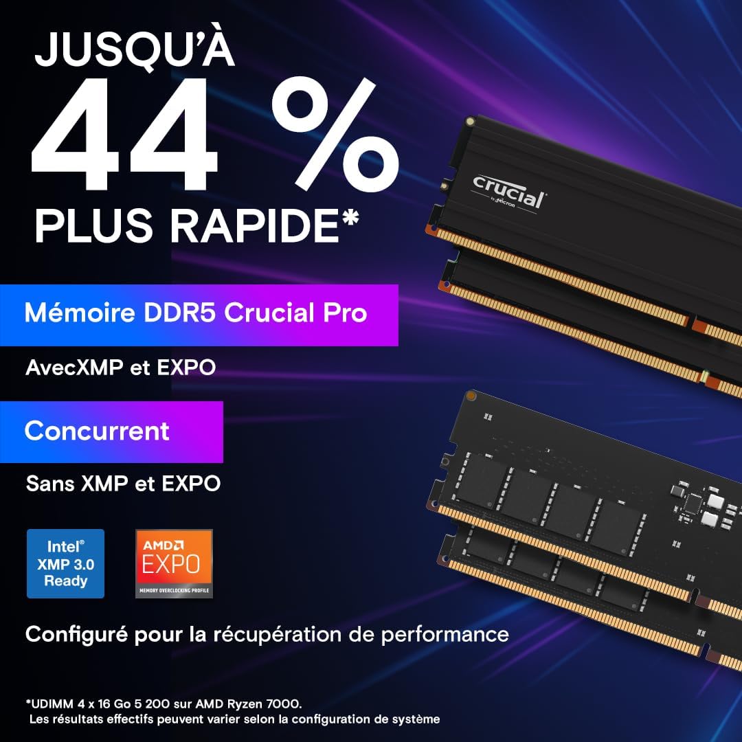 Crucial PRO Gaming 64G (2x32G) DDR5 5600 MHz - image 3