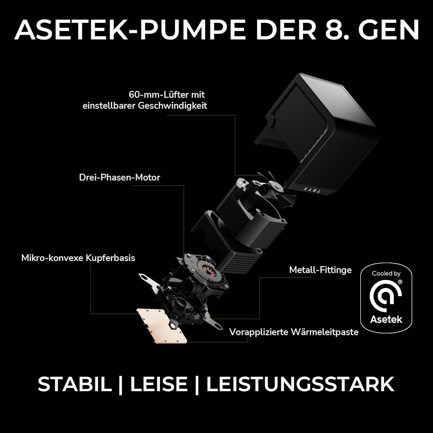 TRYX Panorama SE 360 ARGB - Noir - image 3