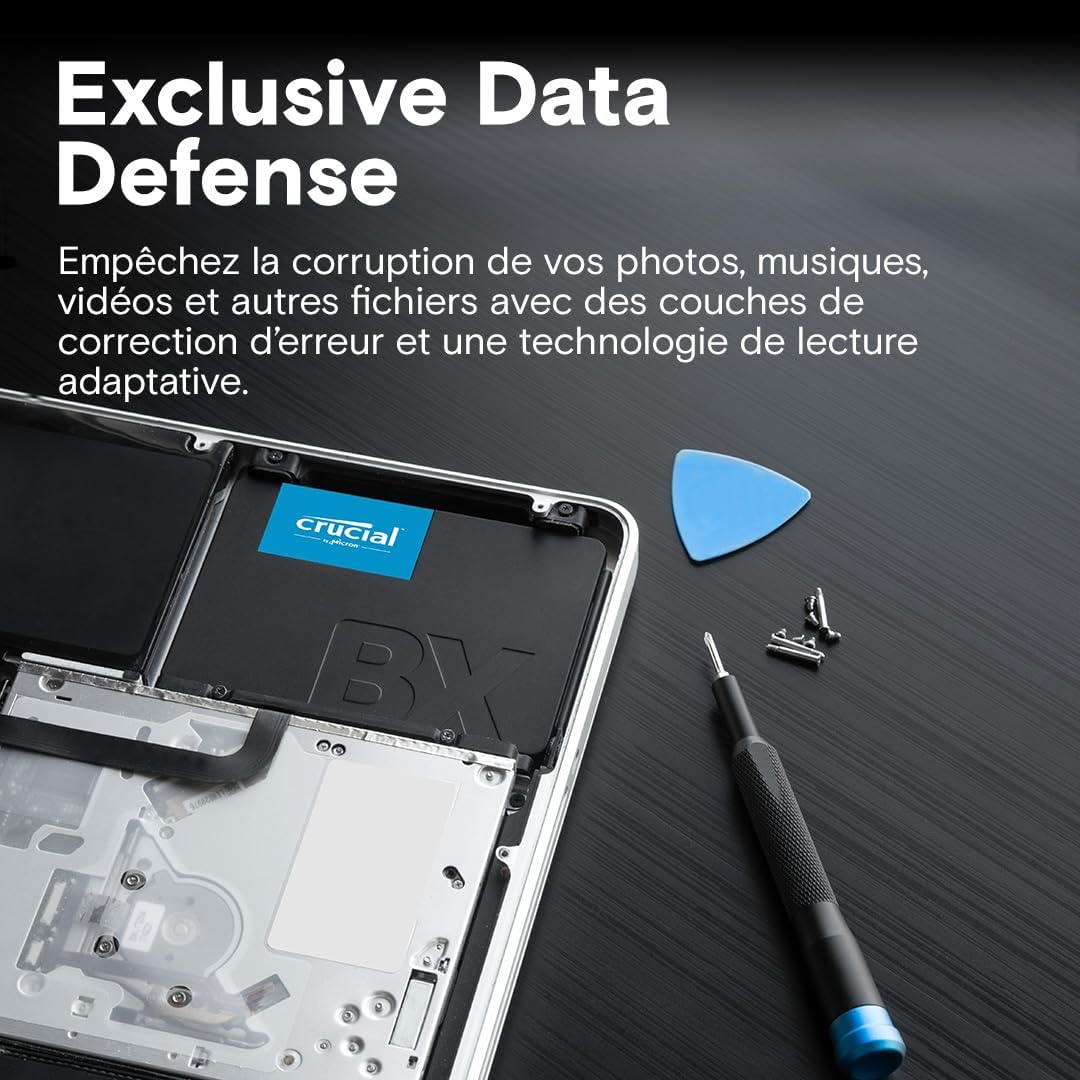 Crucial BX500 SATA SSD 2To - image 3