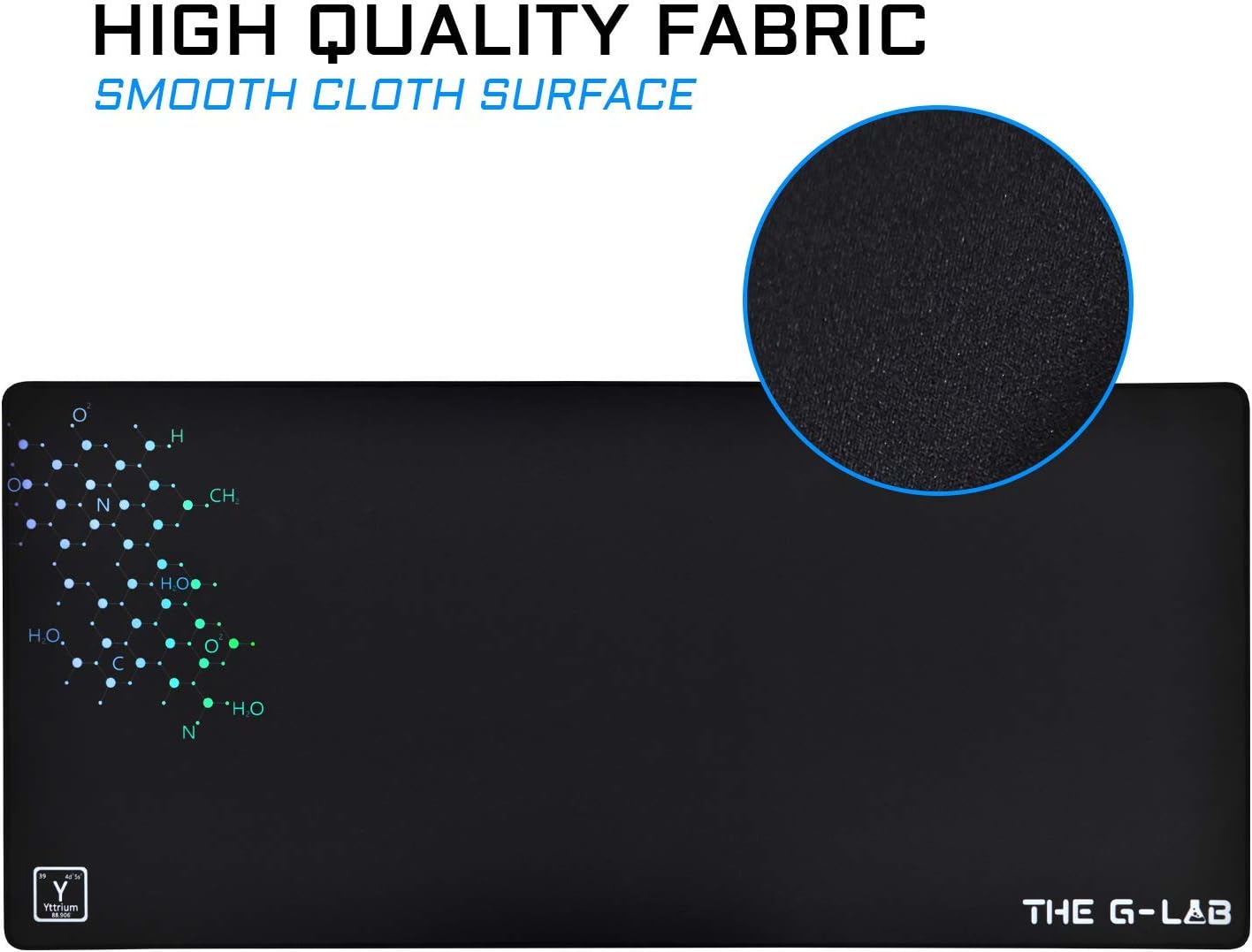 Grand Tapis de Souris The G-Lab Pad Yttrium  XXL 900x400x4mm - image 3