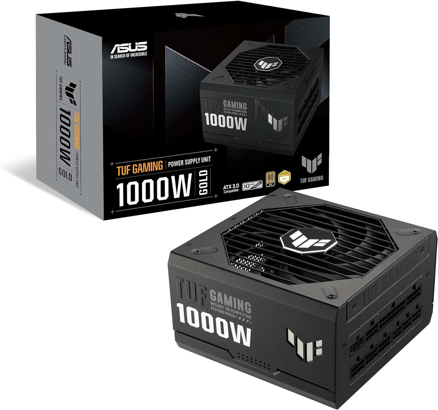 ASUS TUF Gaming 1000W Gold 20+4 pin ATX ATX Noir