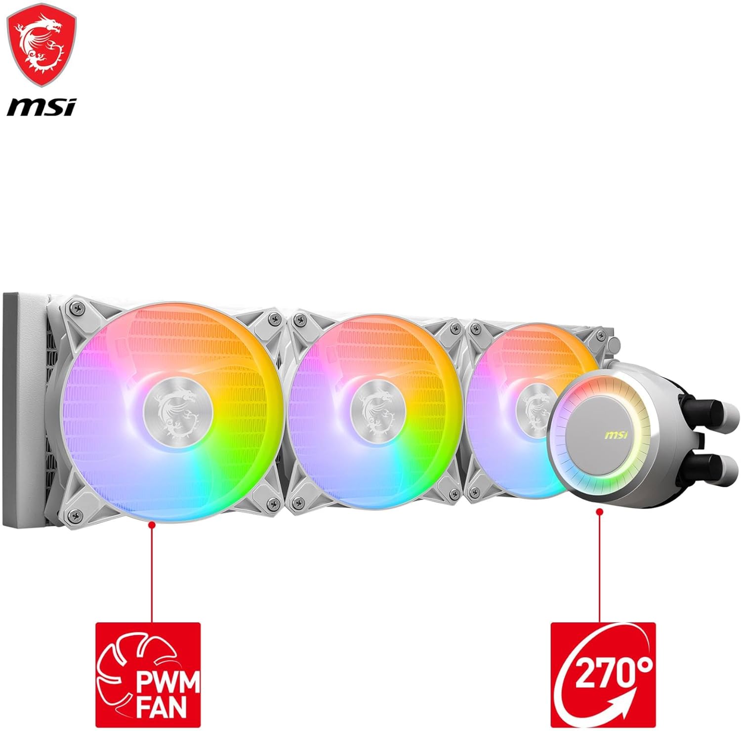 MSI MAG Coreliquid E360 - White - image 2