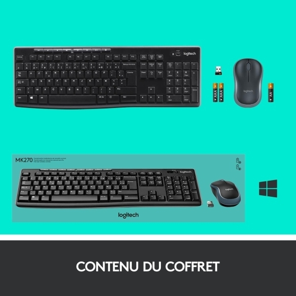 Kit Logitech MK270 - image 2