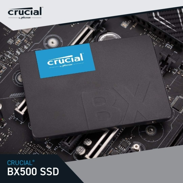 Crucial BX500 500GB 3D NAND SATA 2,5 pouces SSD interne - image 2