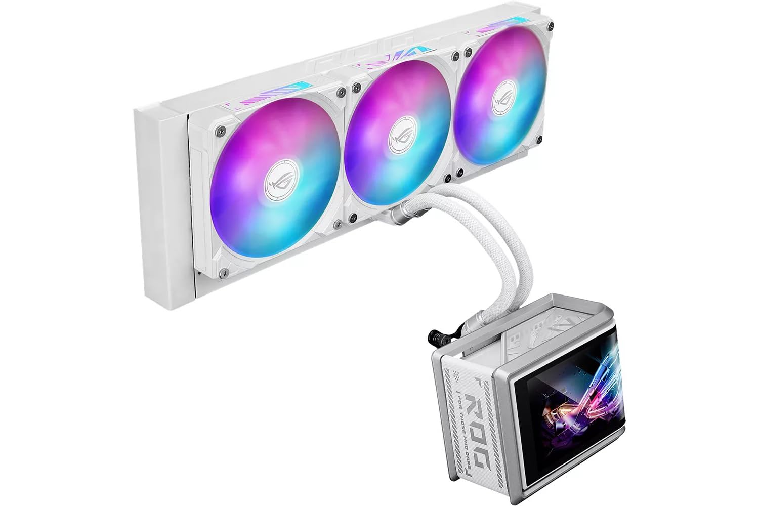 ASUS ROG Ryuo IV SLC 360 ARGB Blanc - image 4