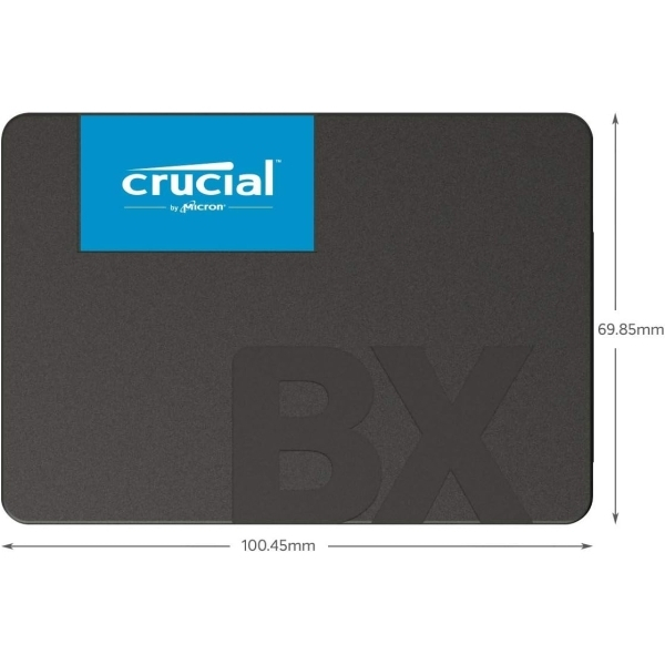 Crucial BX500 500GB 3D NAND SATA 2,5 pouces SSD interne - image 3