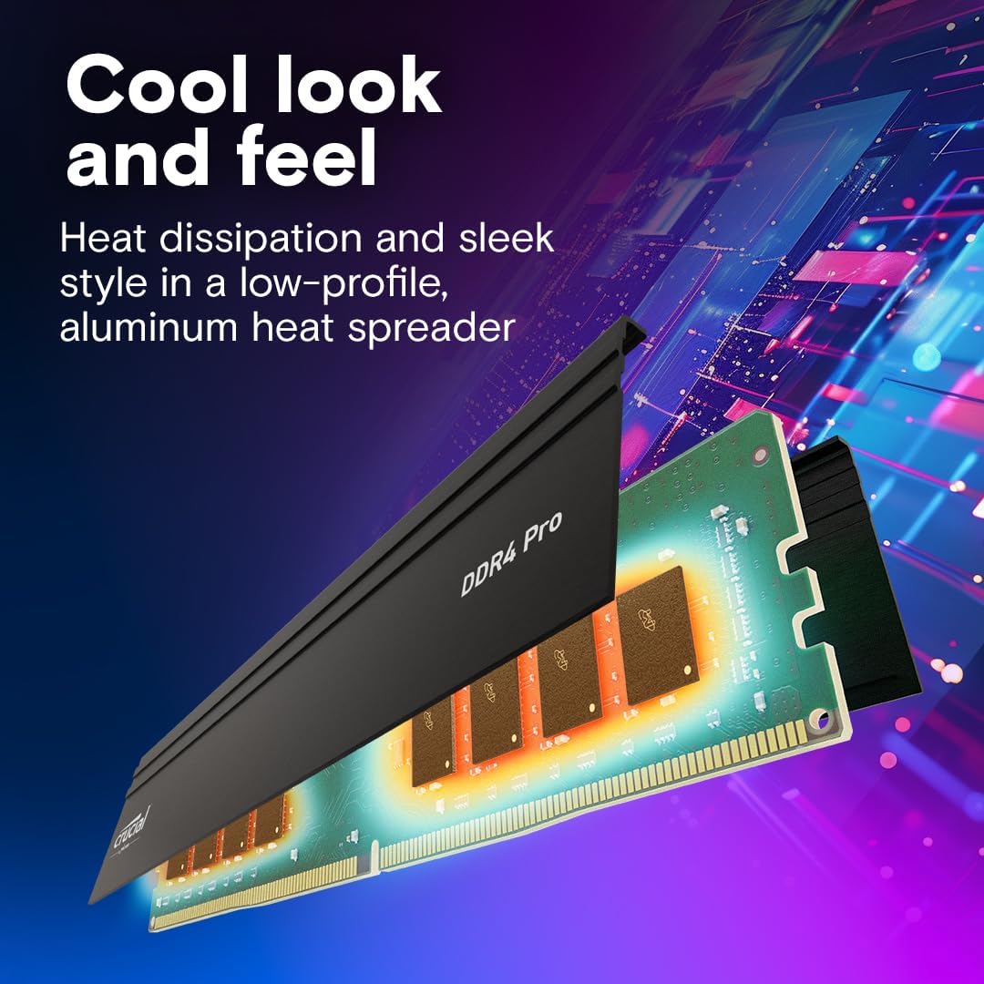 Crucial PRO Gaming 32G (2x16G) DDR4 3200 MHz - image 4