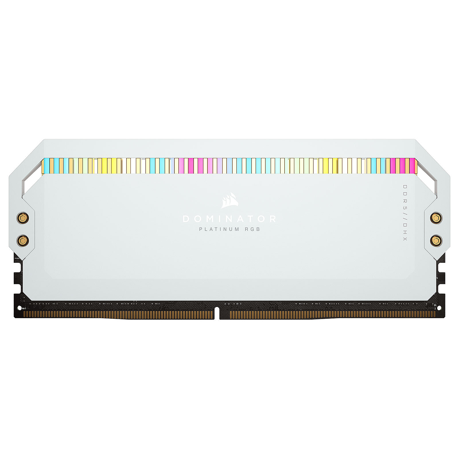 CORSAIR DOMINATOR PLAT. 64G 5600 DIMM - 64 Go (Kit de 2 x 32 Go) - DDR5 RGB Blanc - image 1