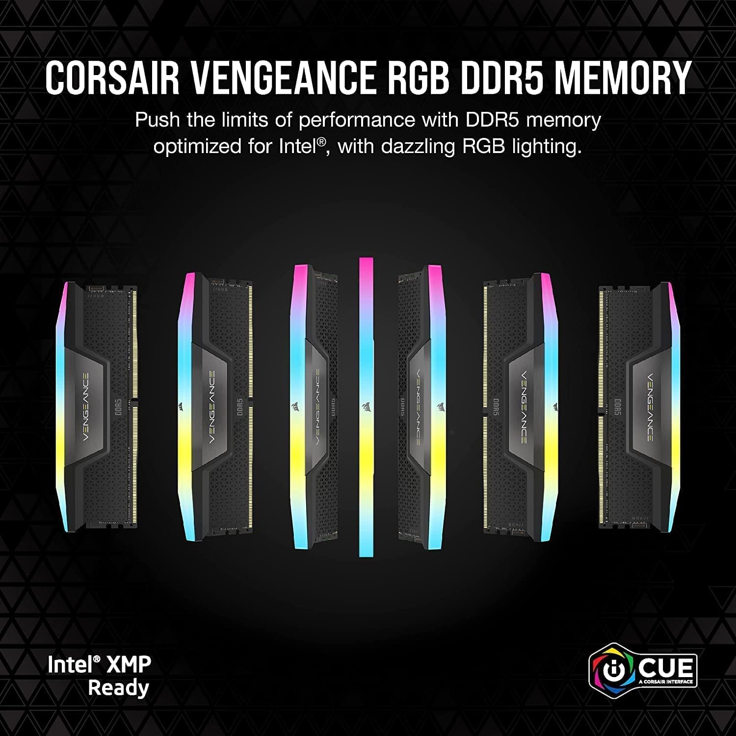 Corsair Vengeance RGB 64 Go 2 x 32 Go DDR5 6400 MHz - image 2