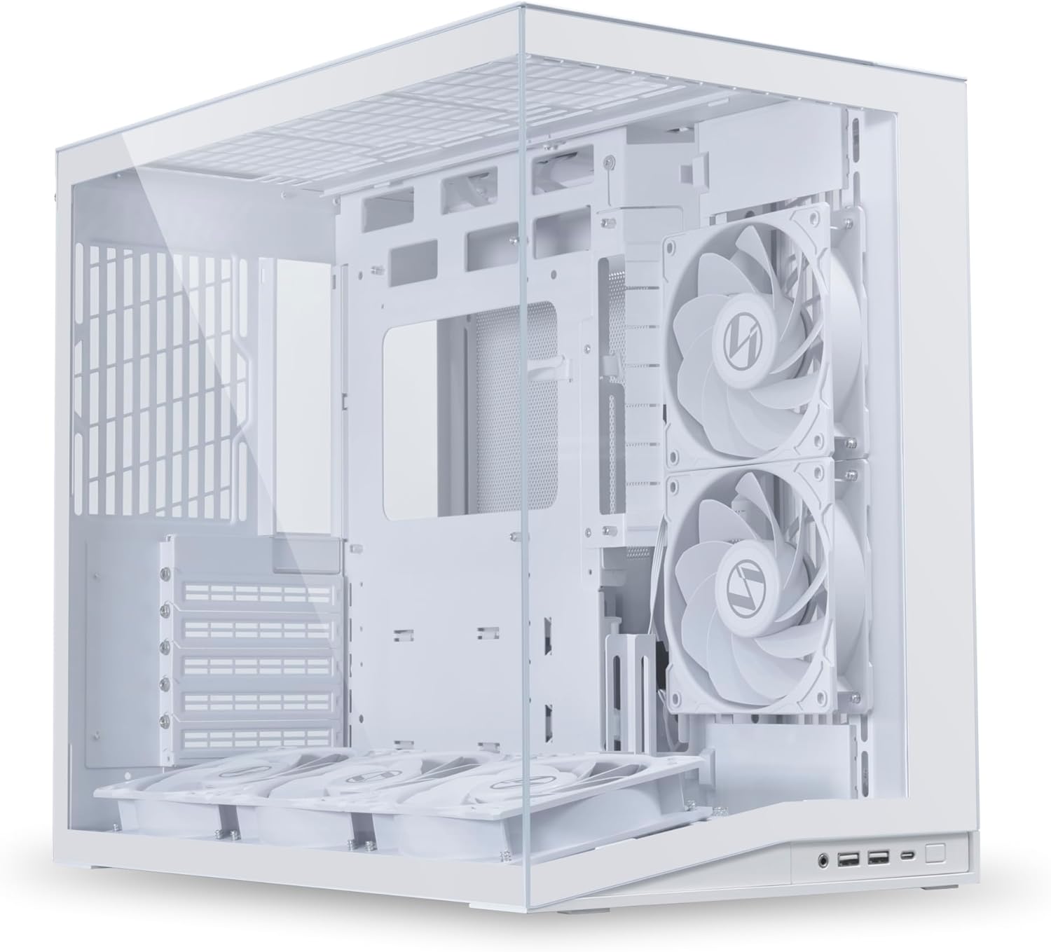 Lian Li O11D Mini V2 Flow sans RGB - Blanc