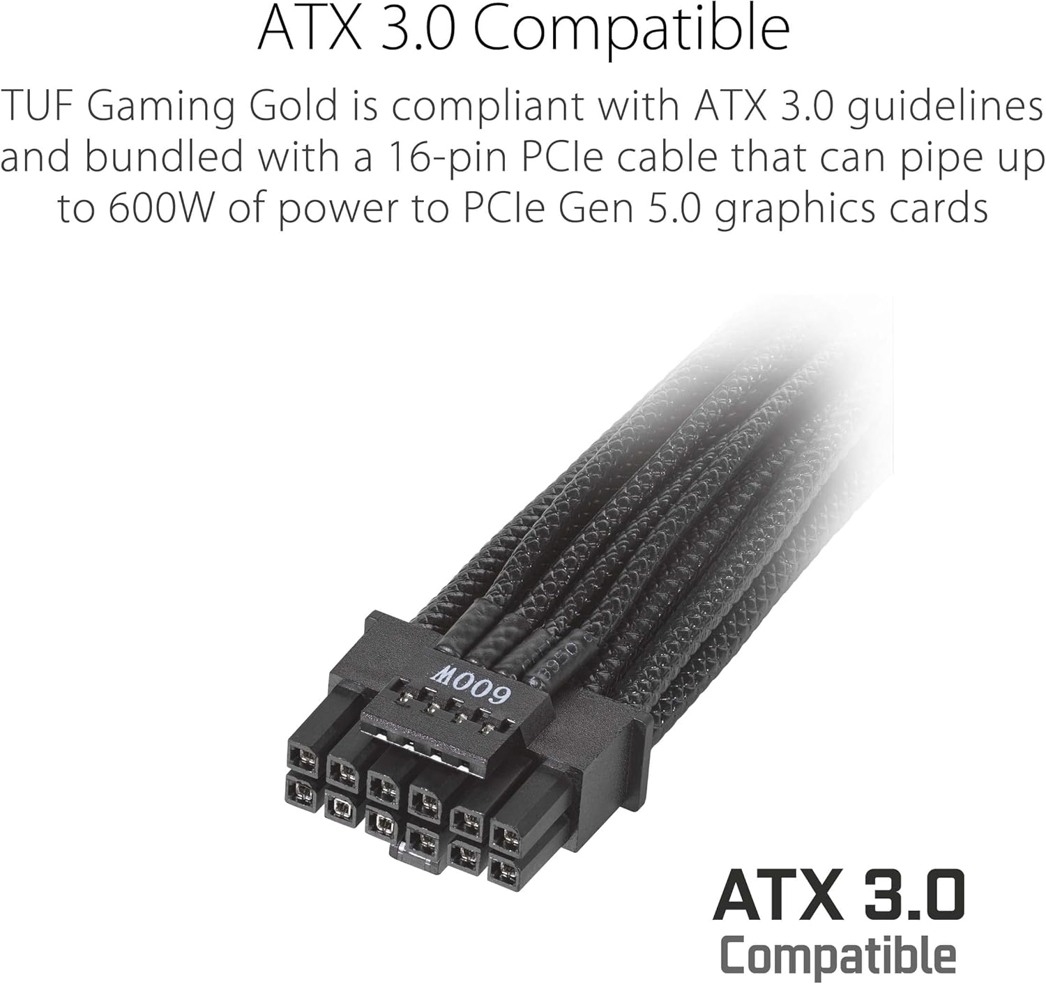 ASUS TUF Gaming 1000W Gold 20+4 pin ATX ATX Noir - image 2