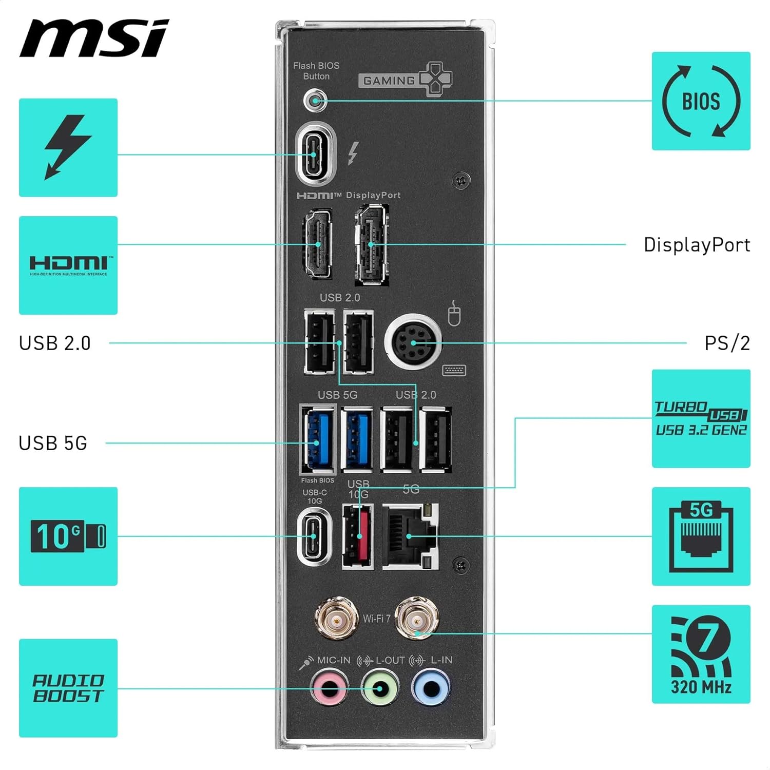 MSI Z890 GAMING PLUS WIFI - image 4