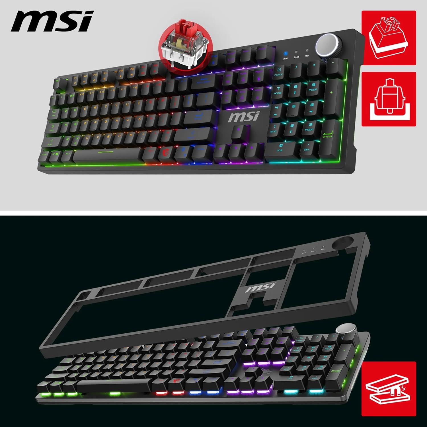 MSI FORGE GK320 RED FR - image 2