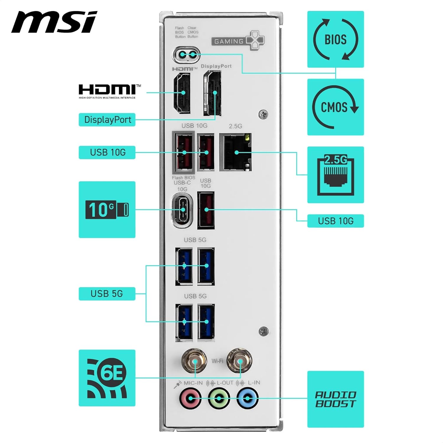 MSI B850M GAMING PLUS WIFI6E - image 4