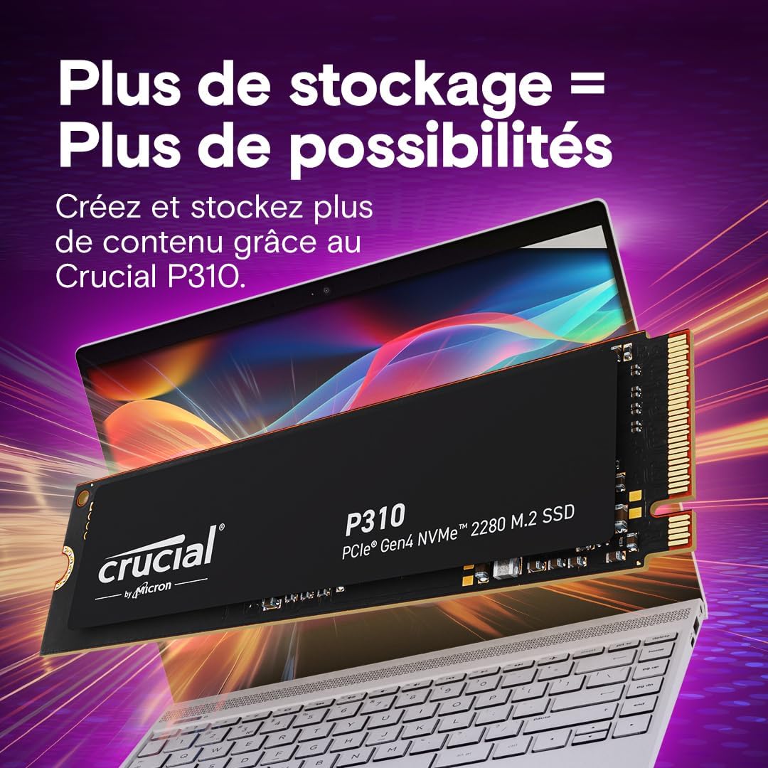 CRUCIAL P310 4TB PCIe Gen4 NVMe M.2 - image 4