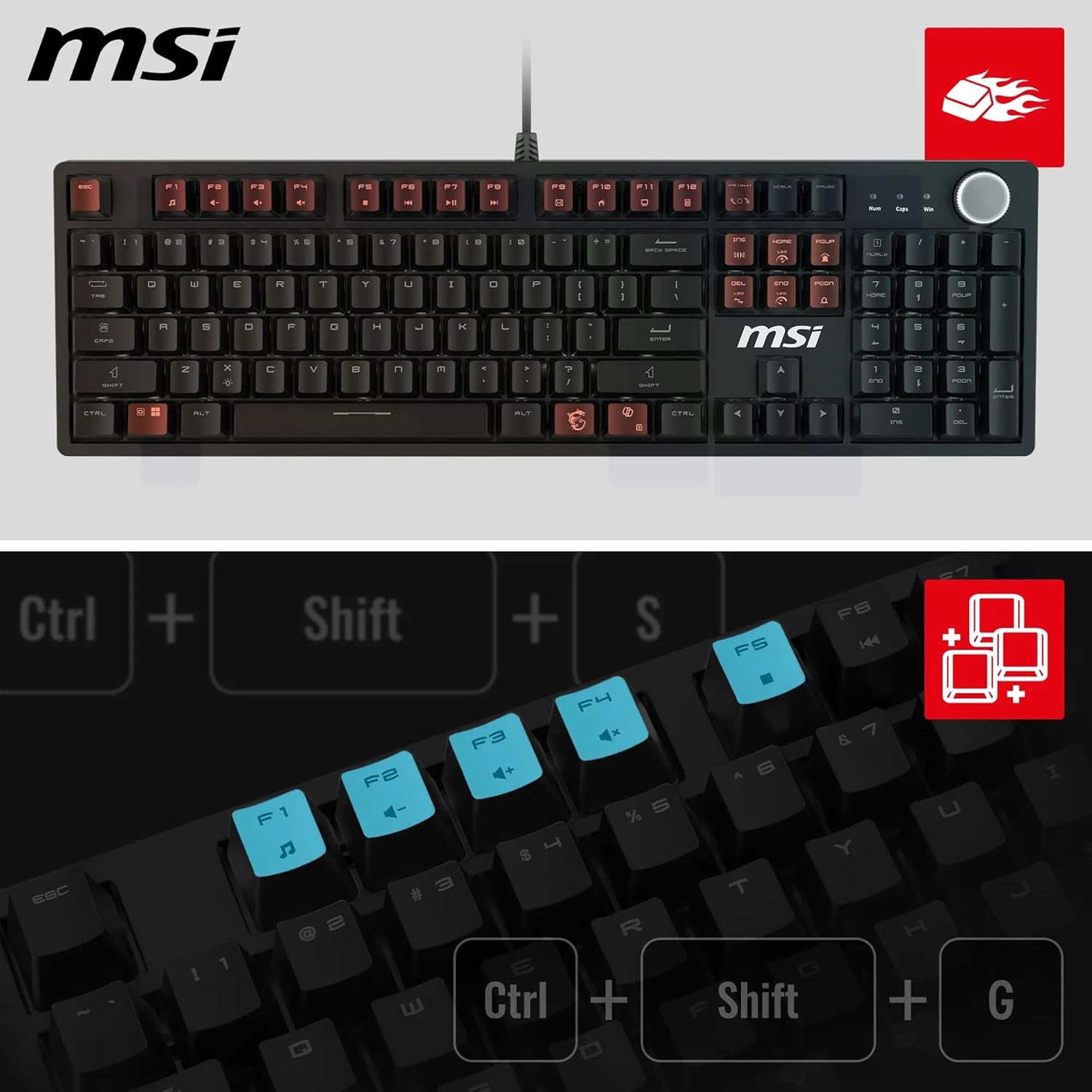 MSI FORGE GK320 RED FR - image 3