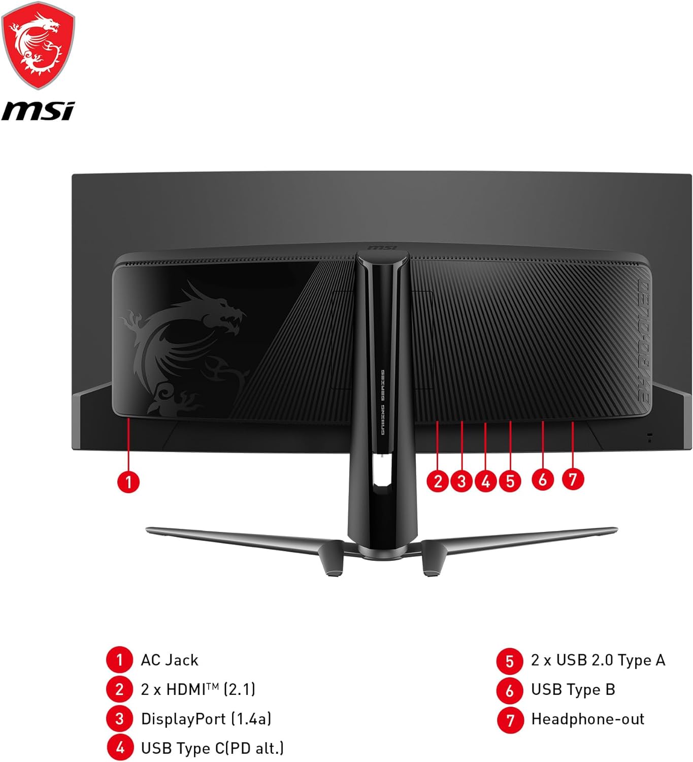 MSI MAG 341CQP QD-OLED 34" UWQHD 175 Hz/0,03 ms UltraWide - image 4