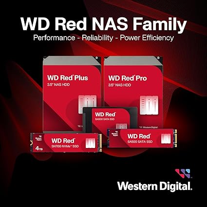 Western Digital Red Plus 4 To (WD40EFZZ) Disque dur Mécanique - image 4