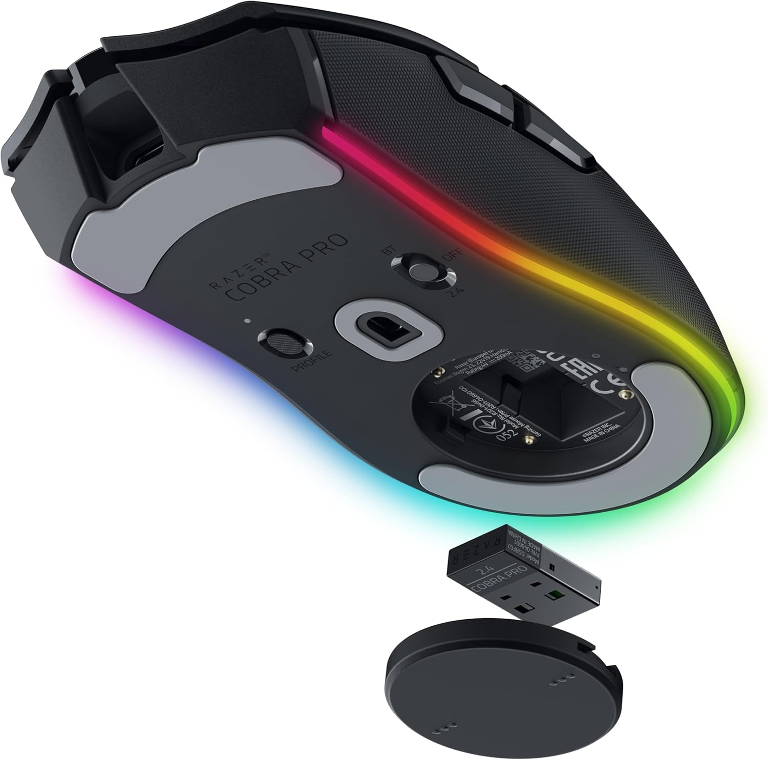 Razer Cobra Pro Wireless - Souris Gaming sans Fil Personnalisable Chroma RGB - image 3