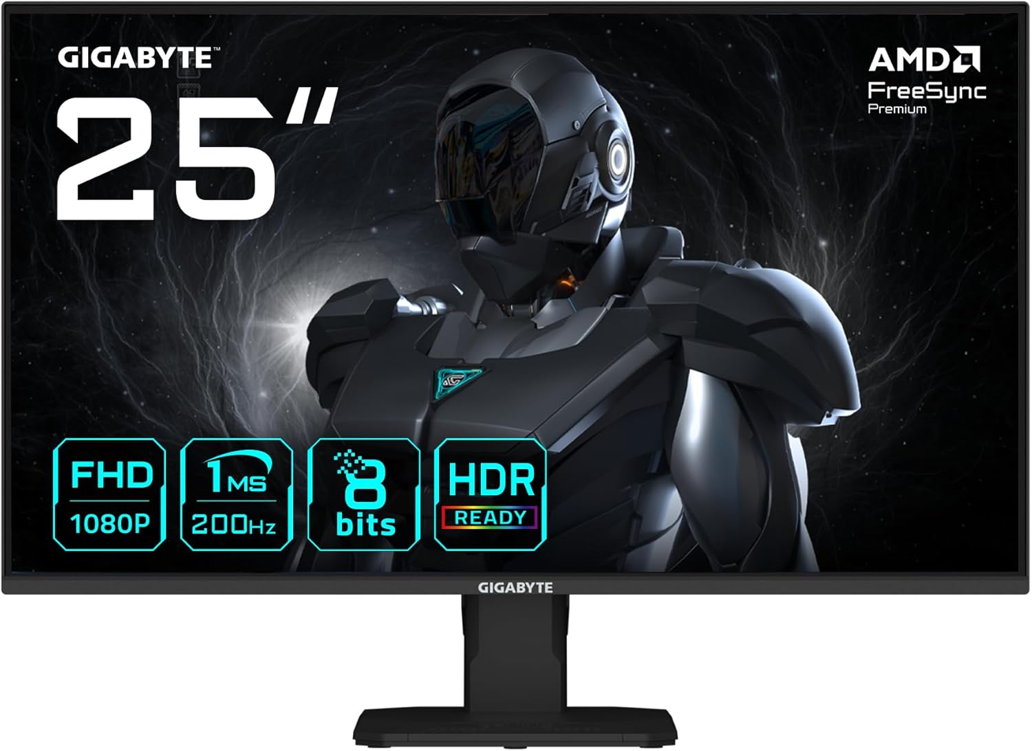 GIGABYTE GS25F2 EU Plat 24.5" IPS FHD Noir 200Hz