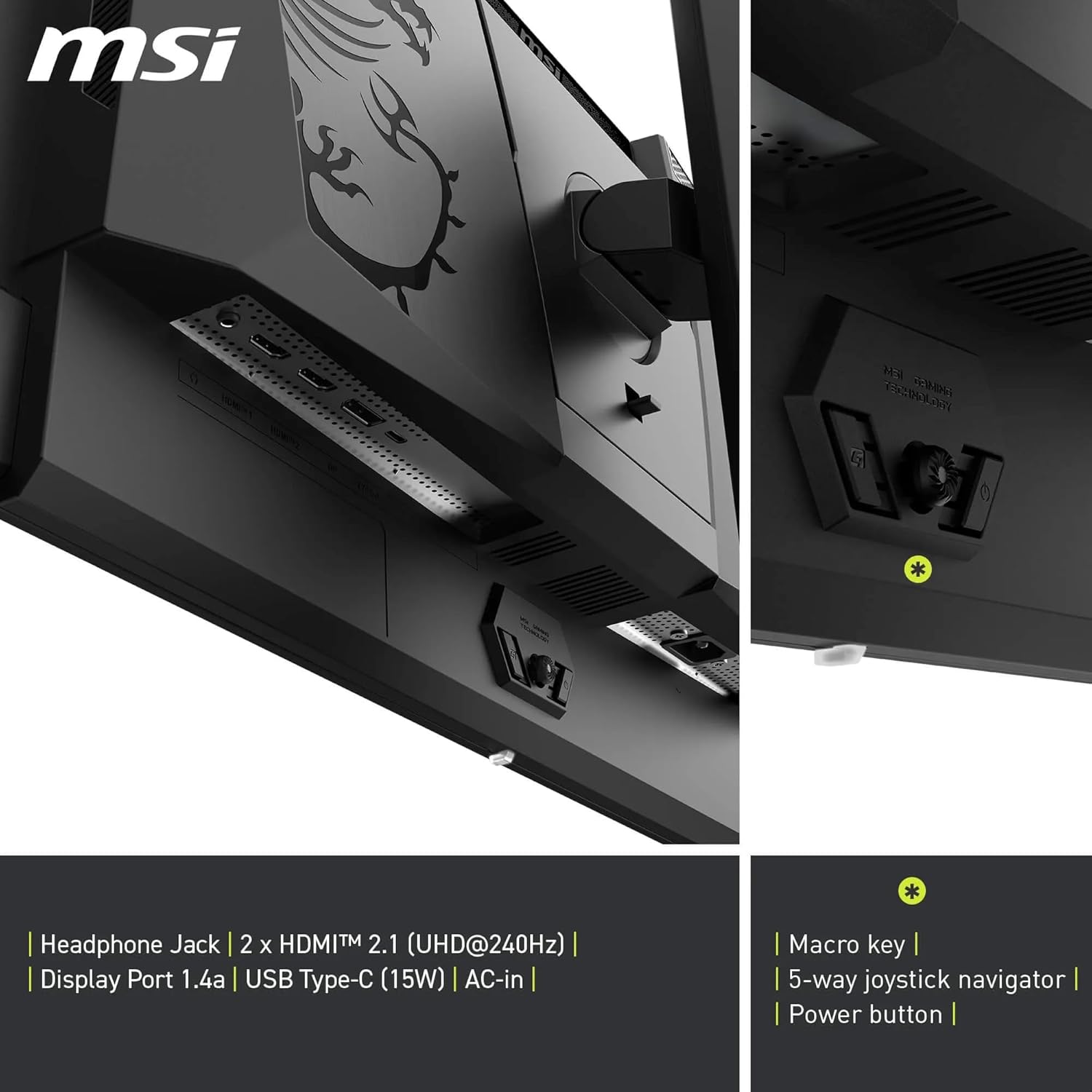 MSI MAG 272UP QD-OLED X24 27" PLAT 3840x2160 240Hz - image 4