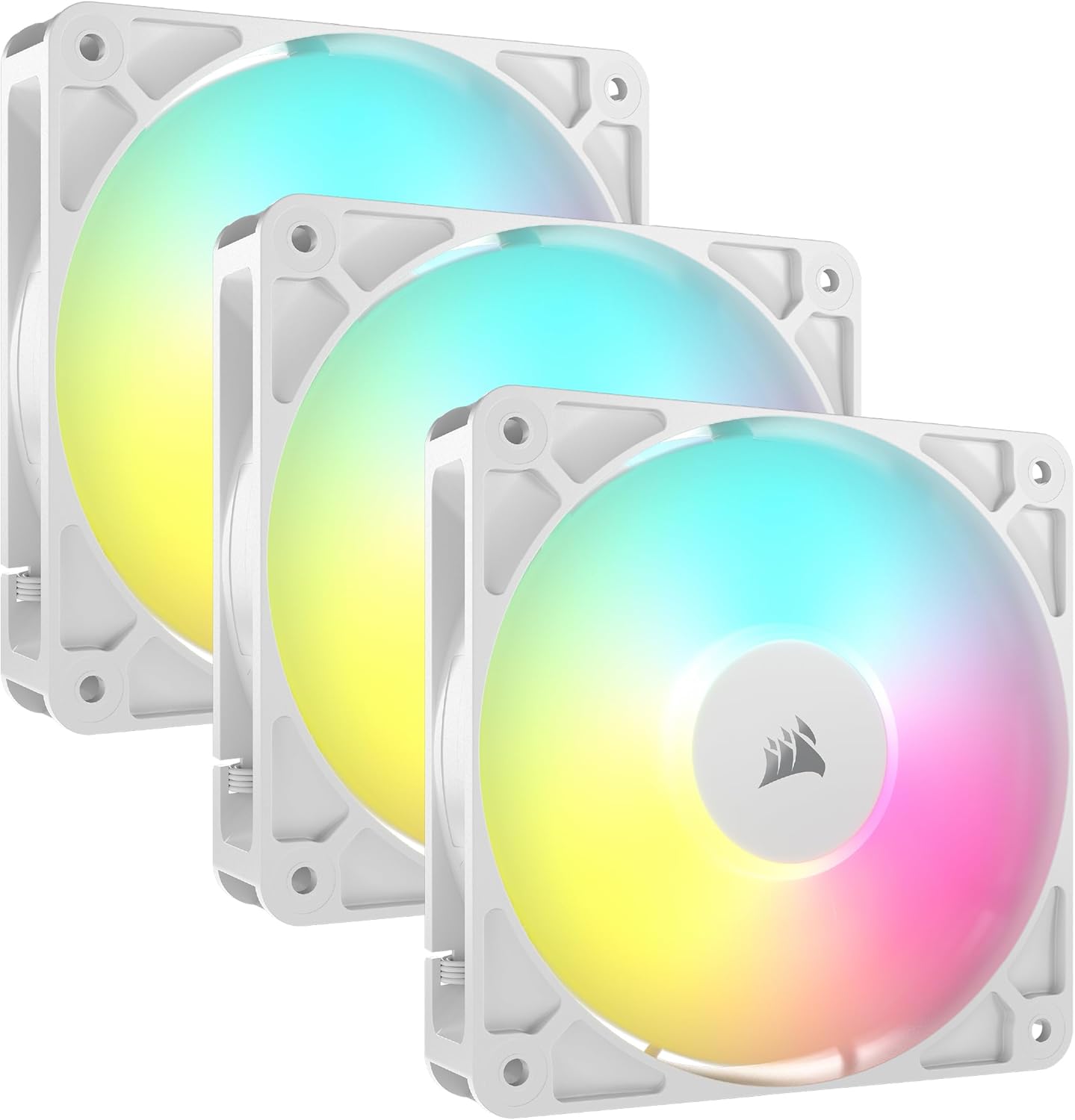 Corsair RS120 ARGB Pack de 3 - Blanc