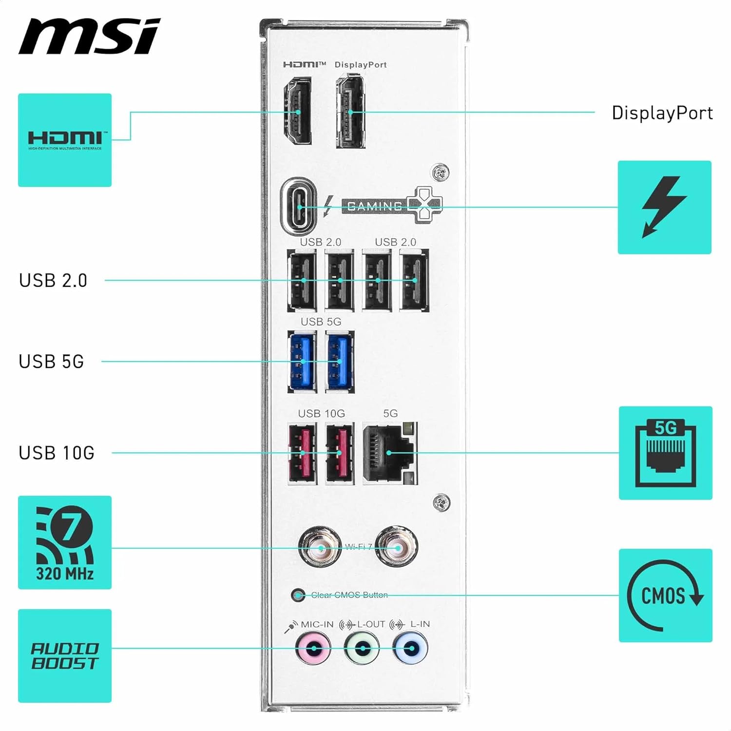 MSI B860 GAMING PLUS WIFI - image 4