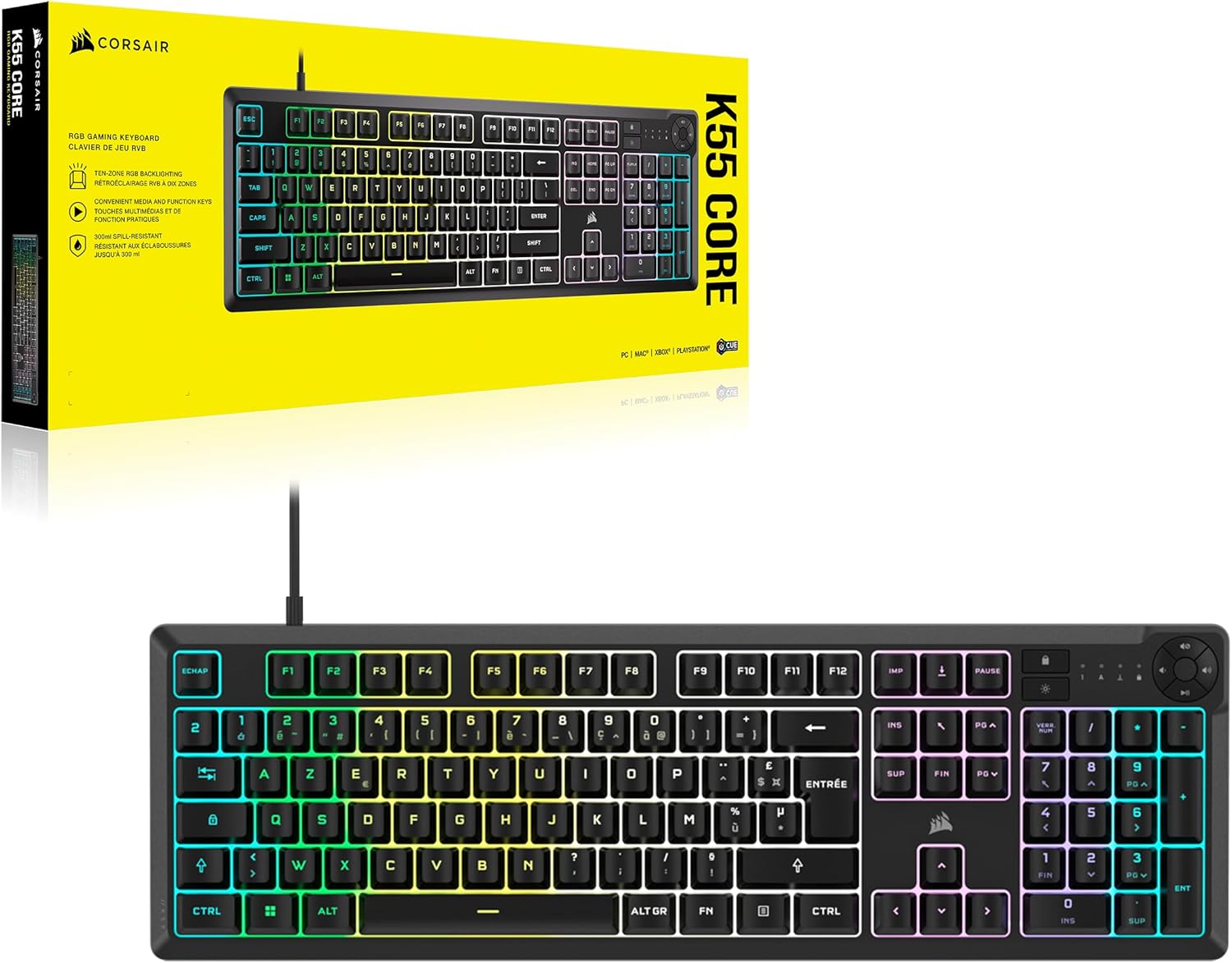 Corsair Gaming K55 Core RGB