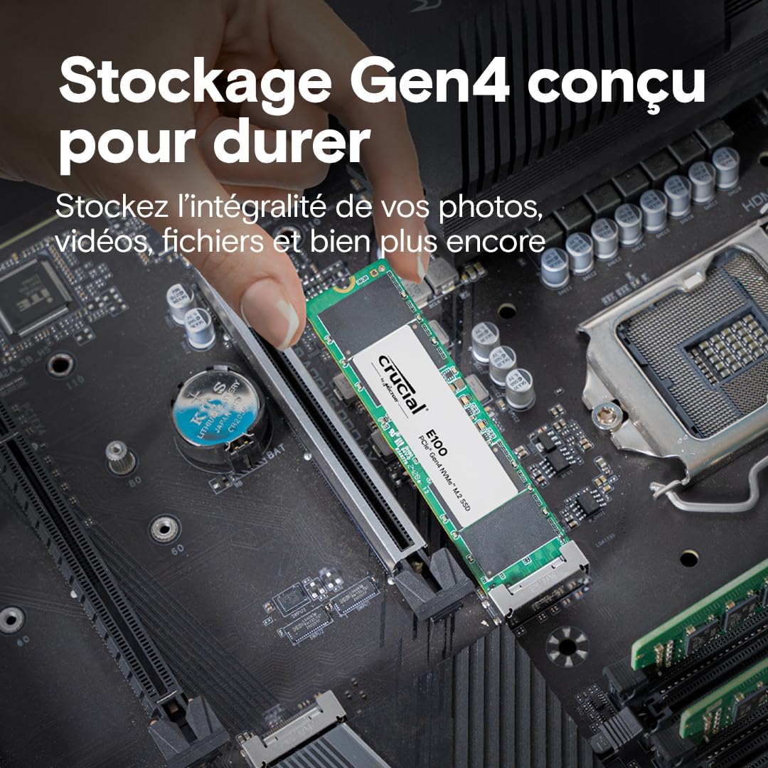 CRUCIAL E100 1TB M.2 Gen4 2280 - image 2