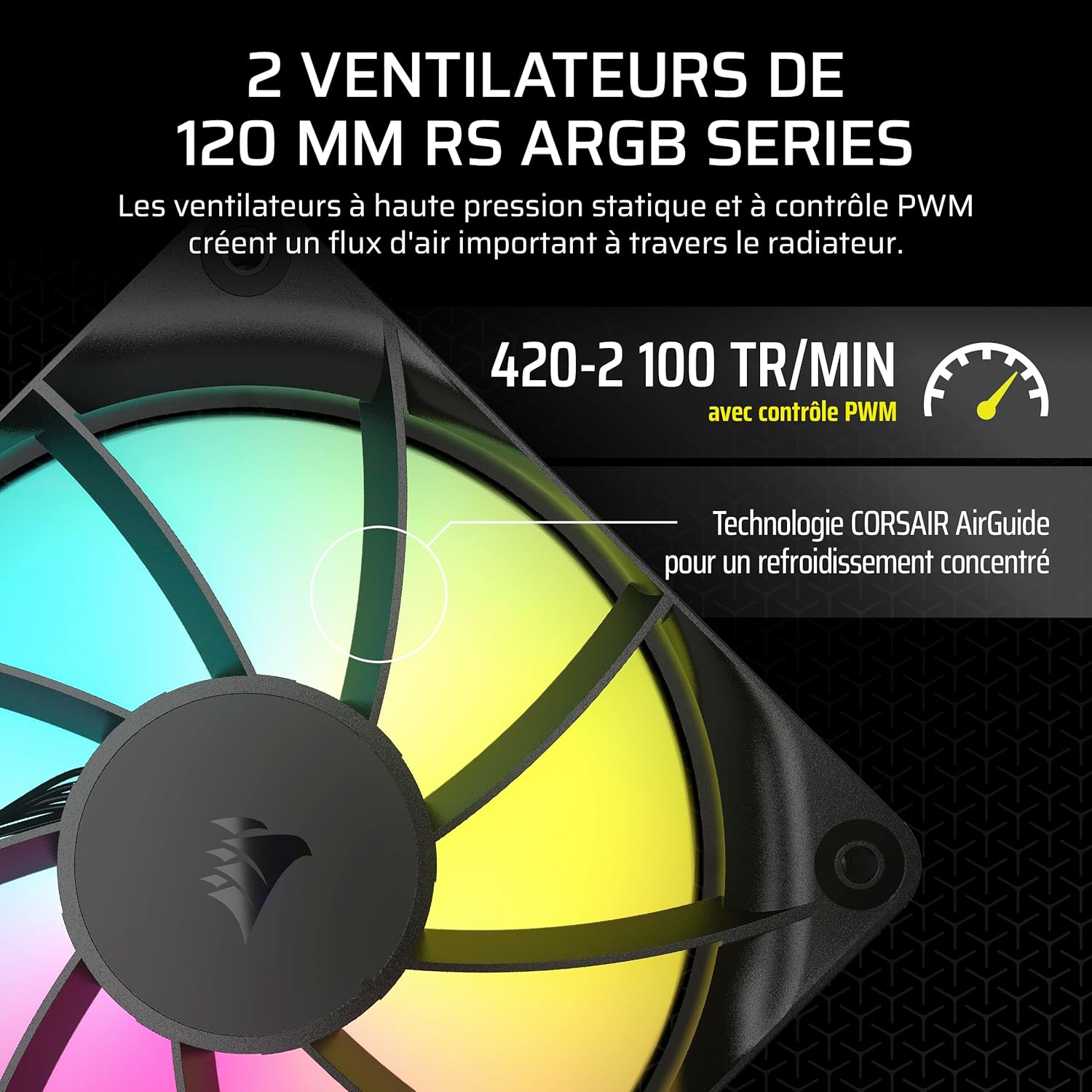 Corsair NAUTILUS 240 RS ARGB Noir - image 3