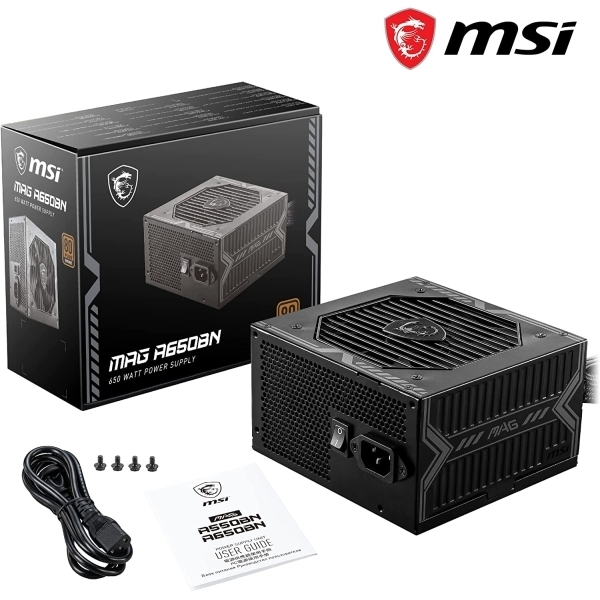 MSI MAG A650BN 80Plus Bronze 650W - image 2