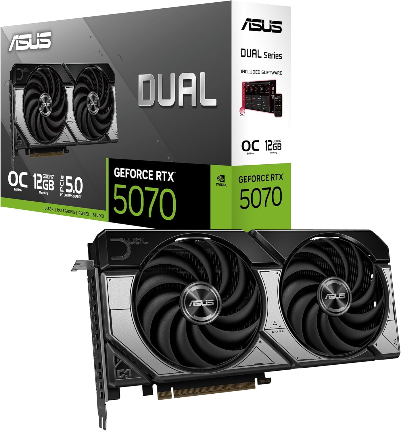 ASUS DUAL RTX 5070 12G - image 1