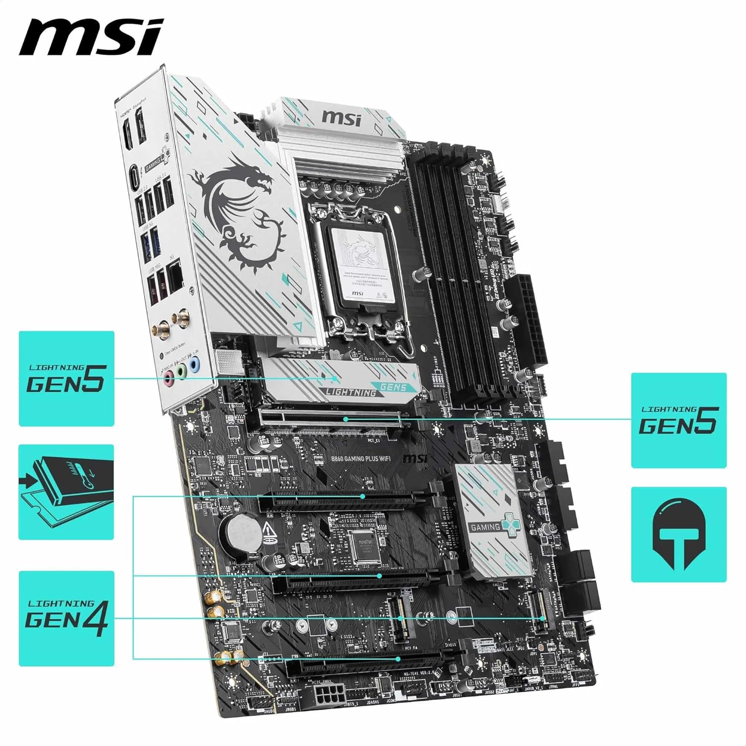 MSI B860 GAMING PLUS WIFI - image 3