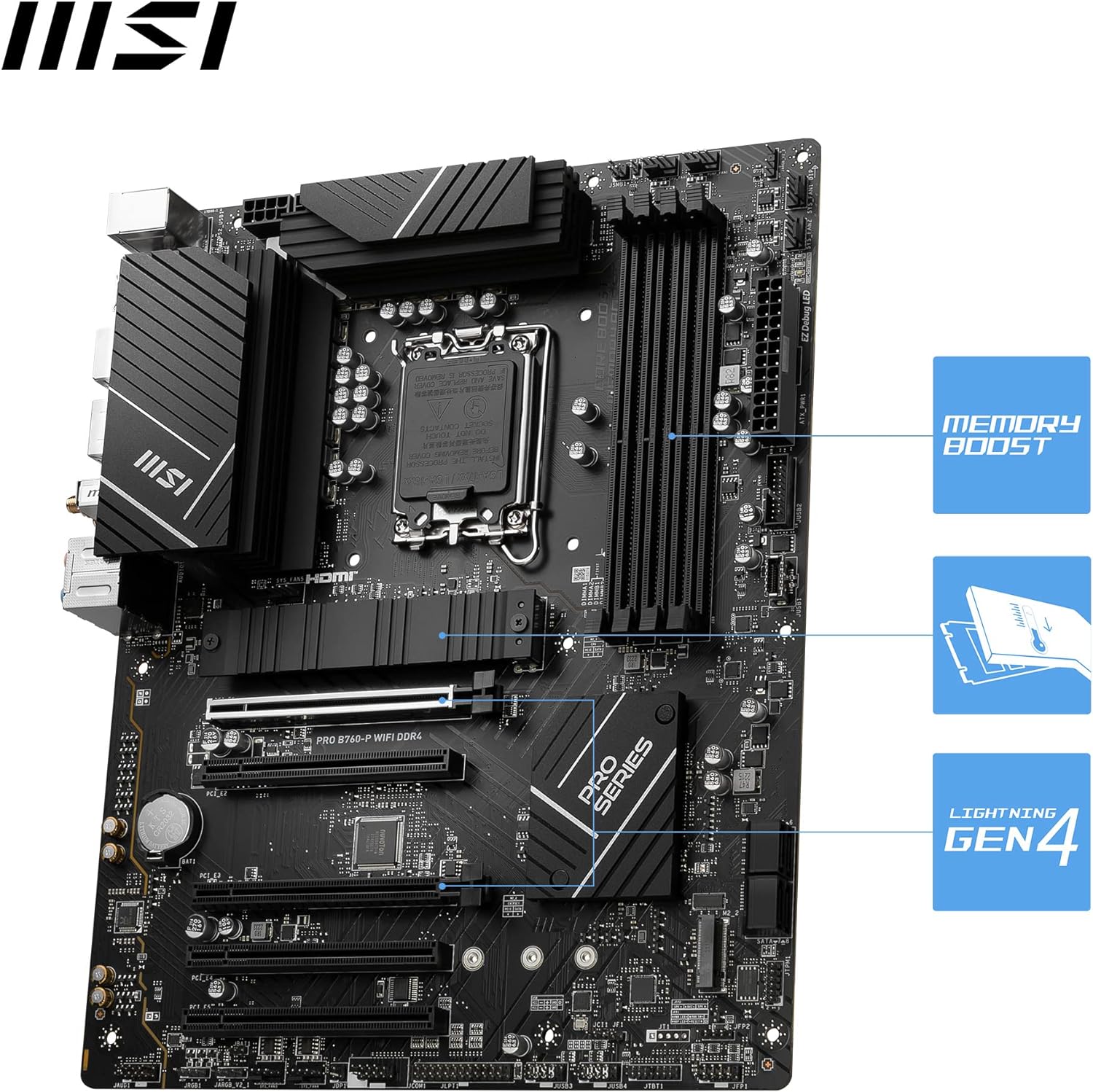 MSI PRO B760-P WIFI DDR4 - image 3