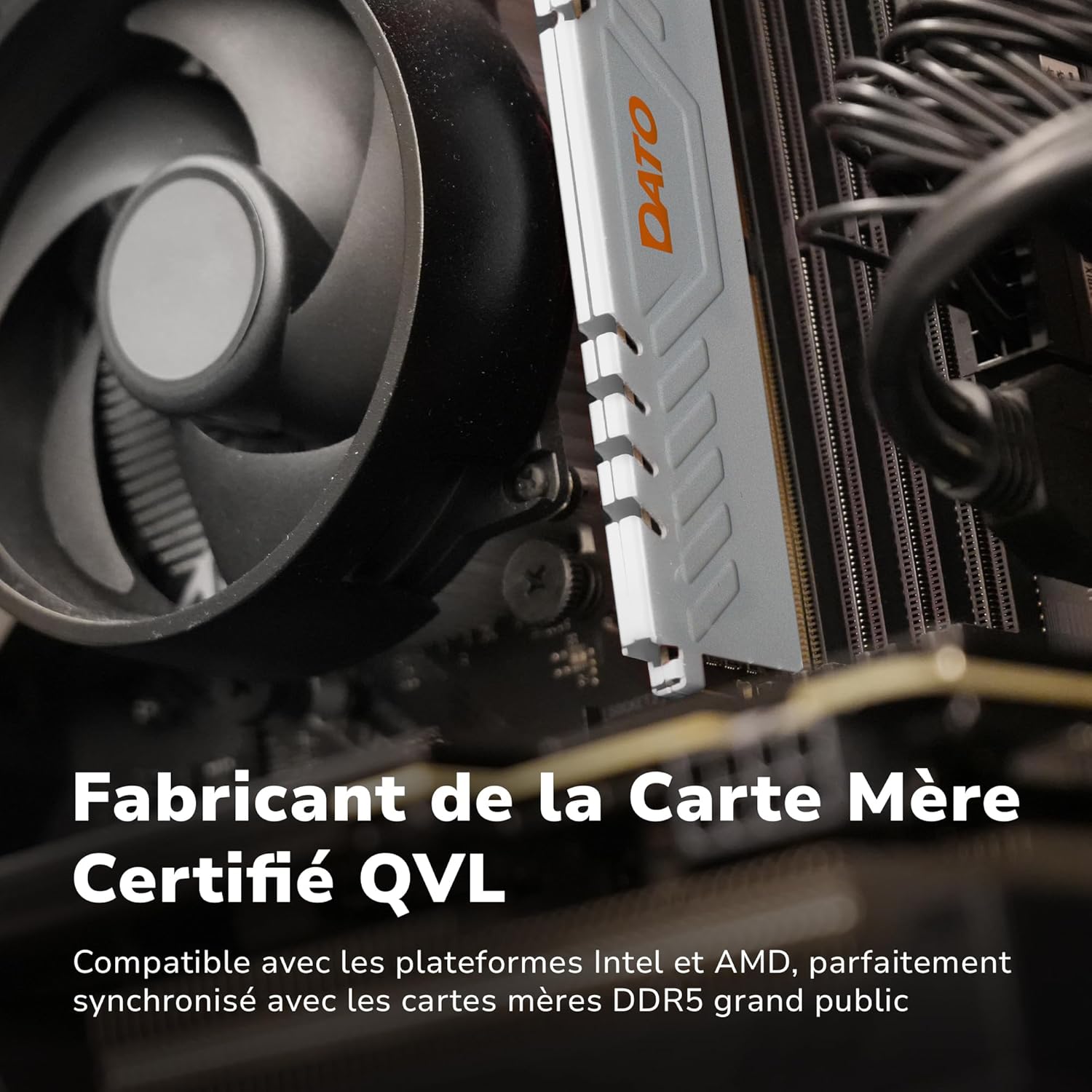 DATO 16Go Kit (1x16Go) RAM DDR5 6000 MHz CL38 - image 2