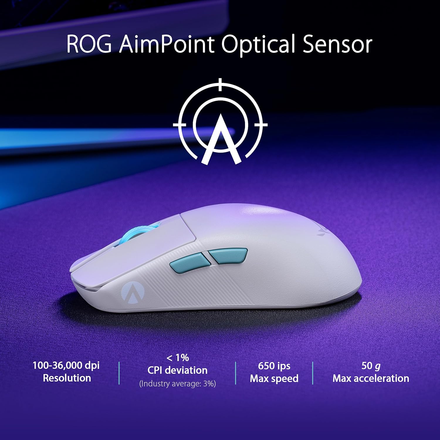 ASUS ROG Harpe Ace Aim Lab Edition MoonLight - image 3