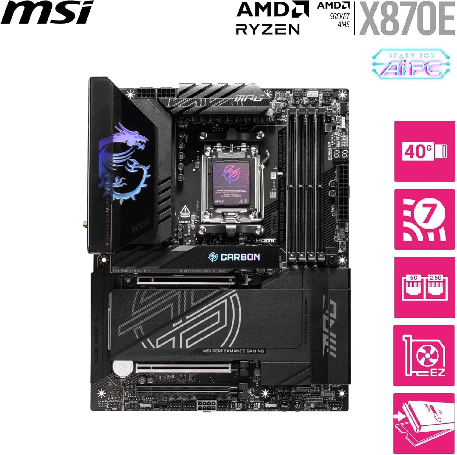 MSI MPG X870E CARBON WIFI - image 2