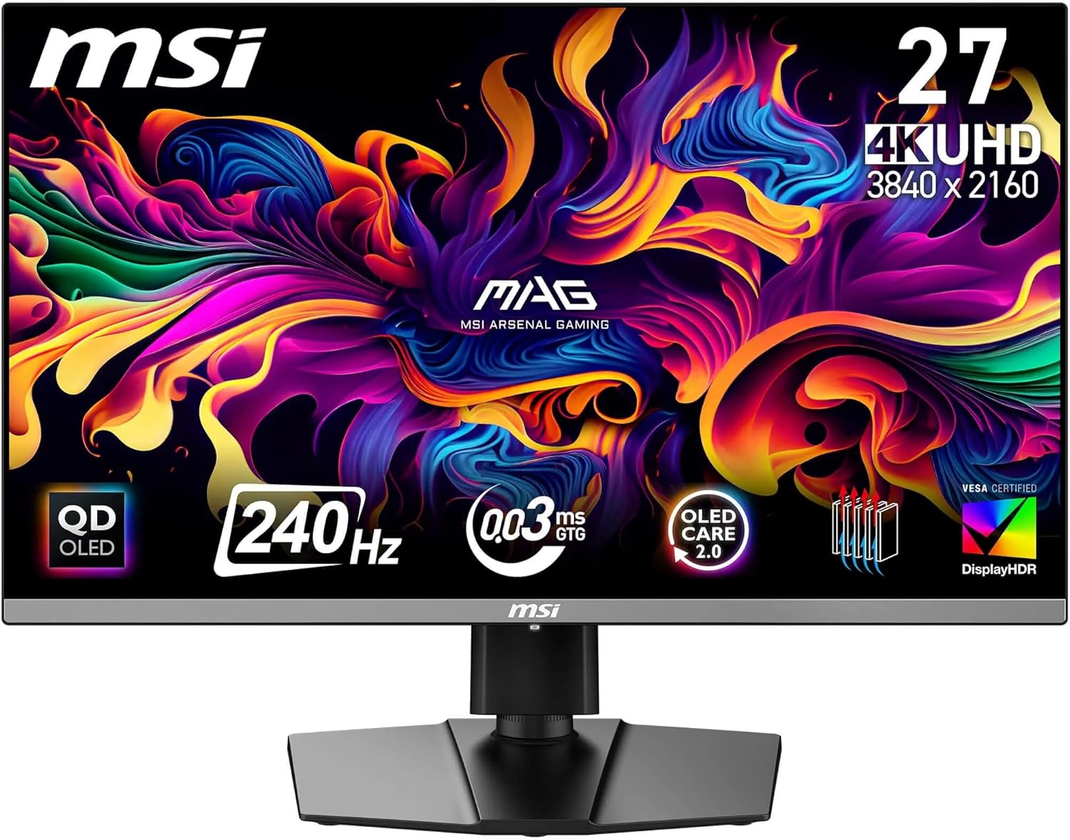 MSI MAG 272UP QD-OLED X24 27" PLAT 3840x2160 240Hz