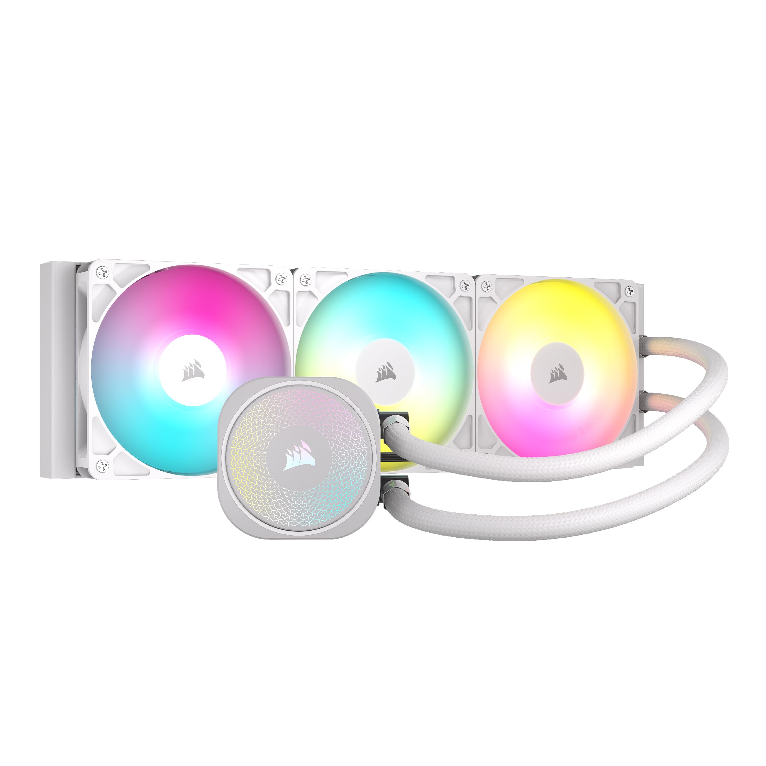 Corsair NAUTILUS 360 RS ARGB – Blanc - image 1