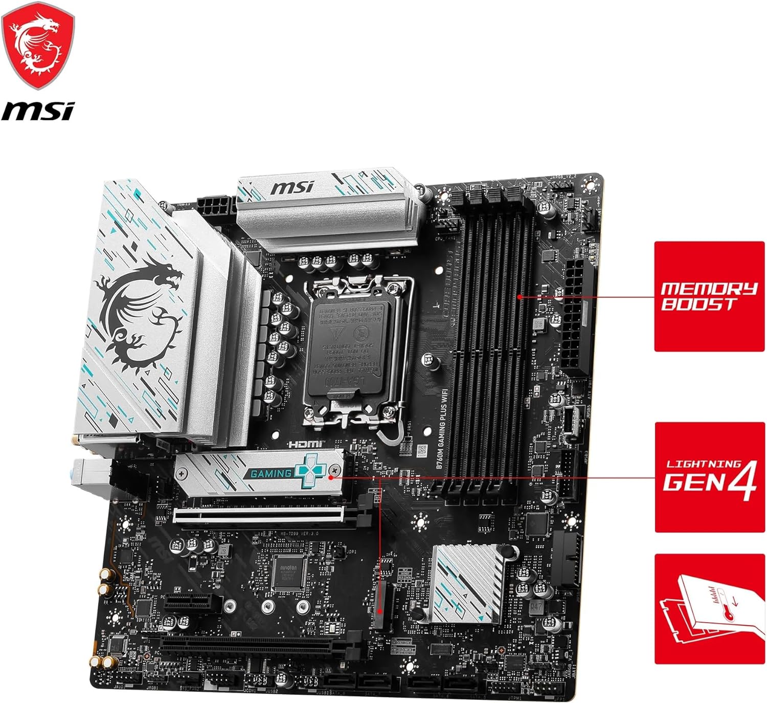 MSI B760M Gaming Plus WiFi DDR5 - image 2